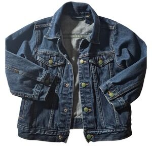 OshKosh B'gosh Kids Denim Jacket Blue Size 5 Trucker Style